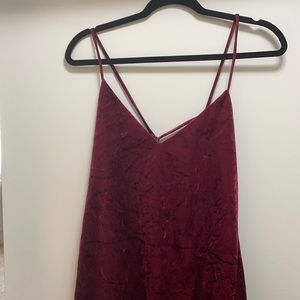 EVERYTHING MUST GO - will take any offers.
 Crushed Red Velvet dress size L